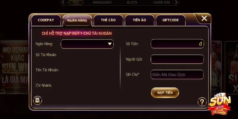 Tiền thưởng chỉ để chơi, không được rút về