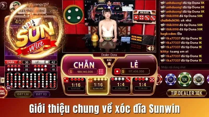 Tổng quan chung về xóc đĩa Sunwin
